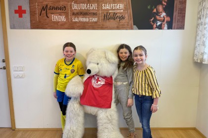 Laufey Ísabella Og Elín Tombóla